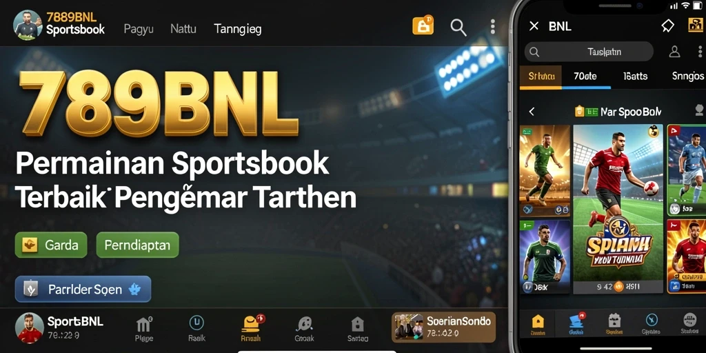 Tampilan gameplay interaktif dari aplikasi Sportsbook 789BNL.