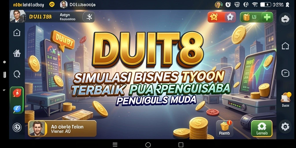 Tampilan gameplay Tycoon yang menarik di DUIT8.