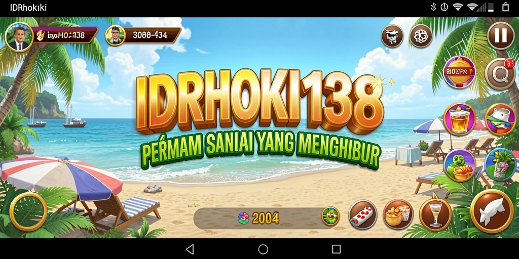 Screenshot gameplay IDRHOKI138 dengan tampilan yang ceria dan interaktif.