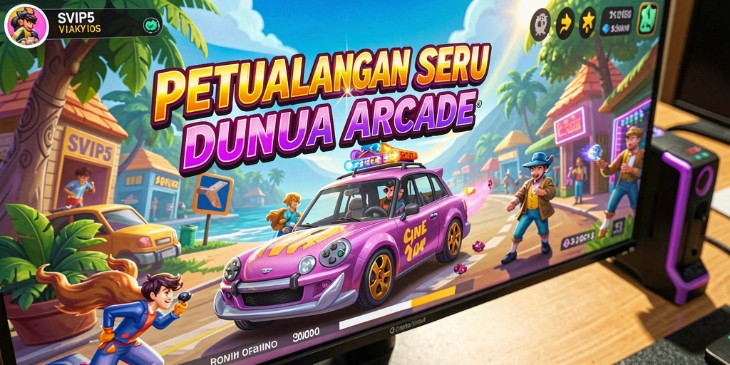 Tampilan seru dari gameplay SVIP5 yang mengasyikkan.